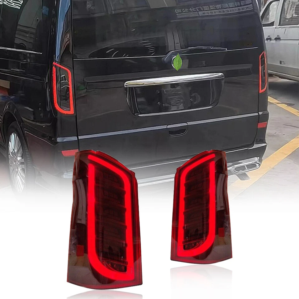 For Mercedes Benz Viano W639 2004-15 LED Dynamic Rear Tail Light Brake Lamp L&R - Image 3 of 4