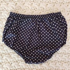 U.S. Polo Assn. Baby Girl's Diaper Cover Ruffled Bloomer 24 Months