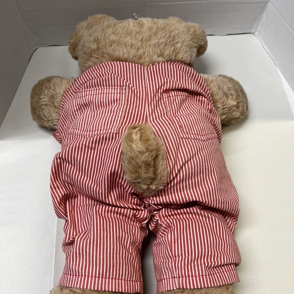 Vtg 80s cabbage patch Xavier Roberts Plush Furskins Teddy Bear