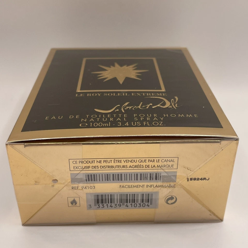 Туалетная вода для мужчин LE ROY SOLEIL EXTREME от Salvador Dali 3,4 унции 100 мл спрей, НОВАЯ В УПАКОВКЕ - Изображение 4 из 4