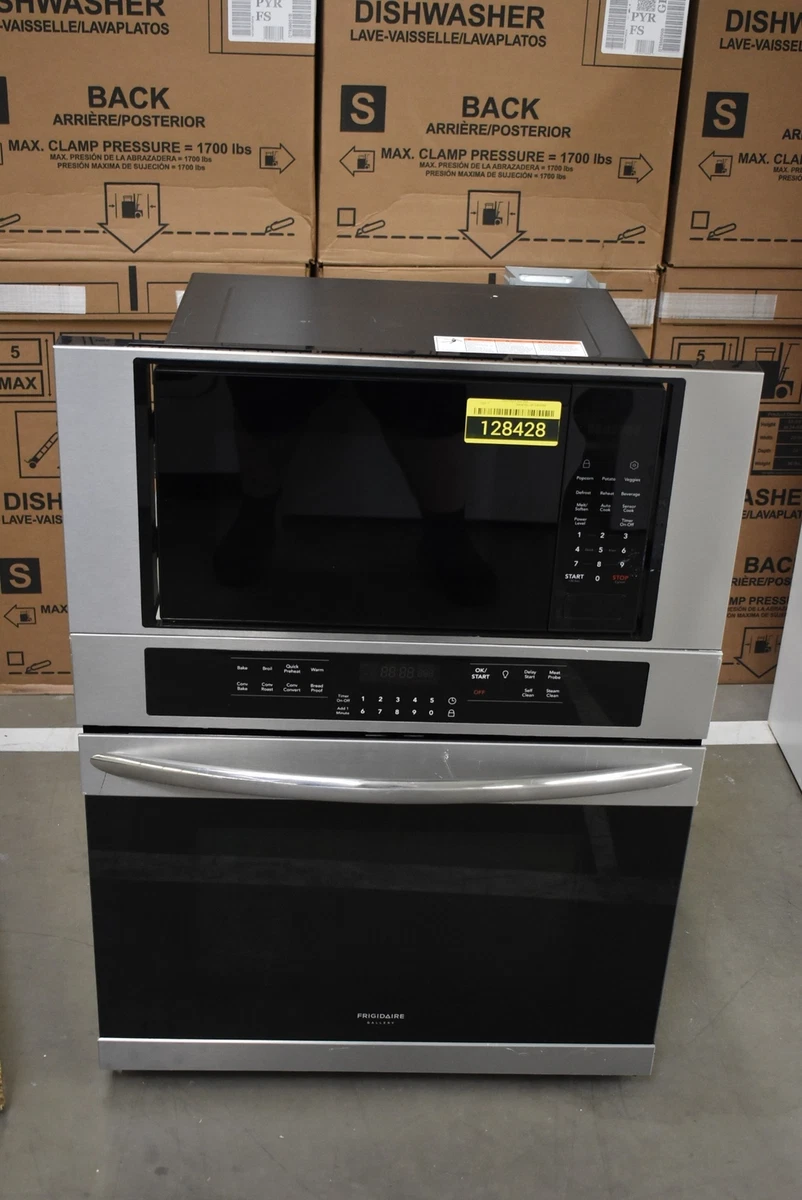 Gas wall sale oven microwave combo