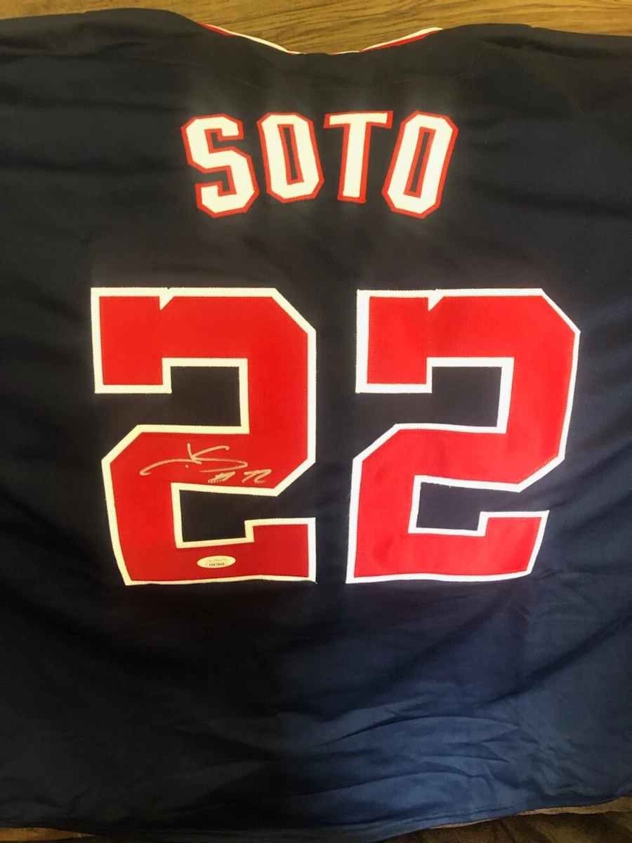 PRE-SALE: Juan Soto Autographed Jersey