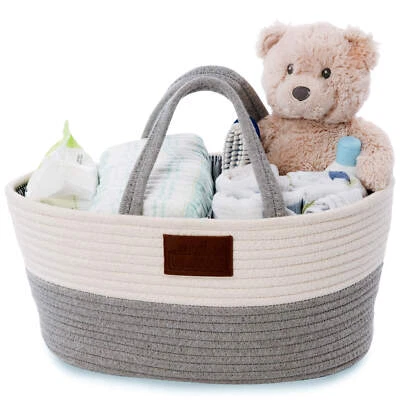 ALL KIDS UNITED Baby Wickeltasche Windeltasche Babytasche & Aufbewahrungskorb Einkaufskorb