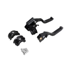 Black Easy Pull Hand Brake Clutch Levers for Harley 96-03 Sportster XL 883 1200 