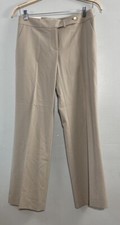 Women  s Calvin Klein Dress Pants Classic Fit Size 4 Beige