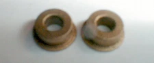 (4) BuzCo Flanged Brass Axle Bearings for 1/8" Slot Car Axles Original NOS # 63