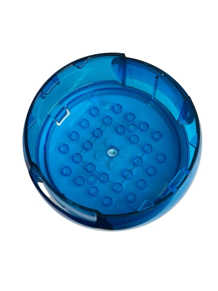 Lego assorted 36 translucent dark blue pieces brick tile windshield - Image 3 of 4