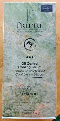 Predire Paris Non-Surgical Solution Oil Control Cooling Serum New and Sealed!