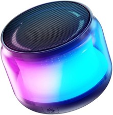 Portable Bluetooth Speakers with Colorful Lights, Loud Sound, Small Bluetooth