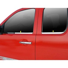 For Chevy Silverado 2500 Hd 2008-2013 Saa Ws47185 Polished Window Sills For Chevy Silverado 2500 Hd 2008-2013 Saa Ws47185 Polished Window Sills