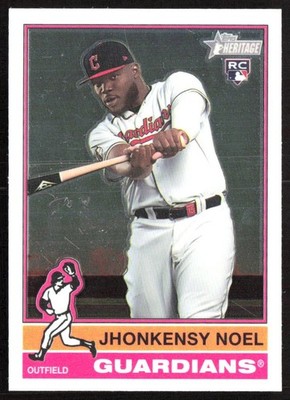 2025 Topps Heritage - Jhonkensy Noel #79 Chrome (RC)