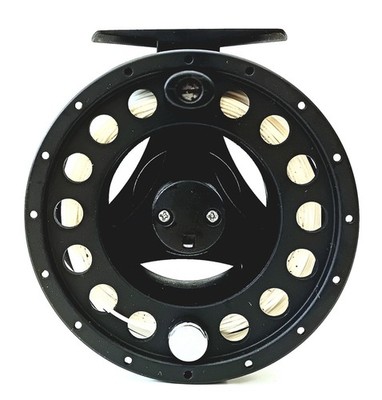 Fliegen Angelrolle Stillwater SGT2 + Schnur 4'' große Laube Forelle Game Tackle sehr guter Zustand