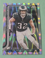 2025 Topps Chrome REED BLANKENSHIP Raywave Refractor #251 Philadelphia Eagles 