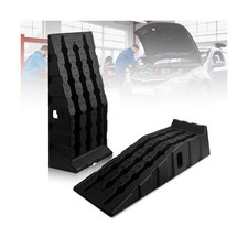 2 Pack Car Ramps for Oil Changes and Lfit, 16000 Lbs Capacity Heavy-Duty Car ...