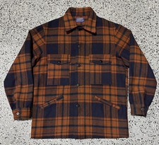 Pendleton Mackinaw Cruiser Wool Field Chore Jacket Work Coat Hunting USA CPO M