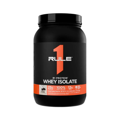 Rule1 R1 Protein Whey Isolate (2lbs) Cookies and Crème (66,10 EUR/kg)