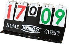 Porta-Score Flip Scoreboard Portable Manual Scorer for Sports 17.25 Inches