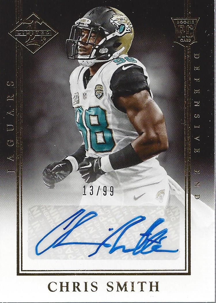 2014 Limited #111 Chris Smith RC Auto /99 - FB