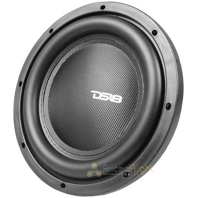 DS18 10'' Subwoofer Shallow Mount Dual 4 Ohm Slim 1000 Watts Max IXS10.4D Single