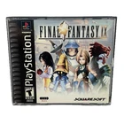 Final Fantasy 9 IX Sony Playstation PS1 Complete 4 Discs with Manual Black Label