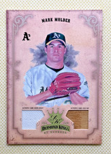 Mark Mulder 2004 Donruss Diamond Kings #114 Bronzed Framed Materials [MEM] /100