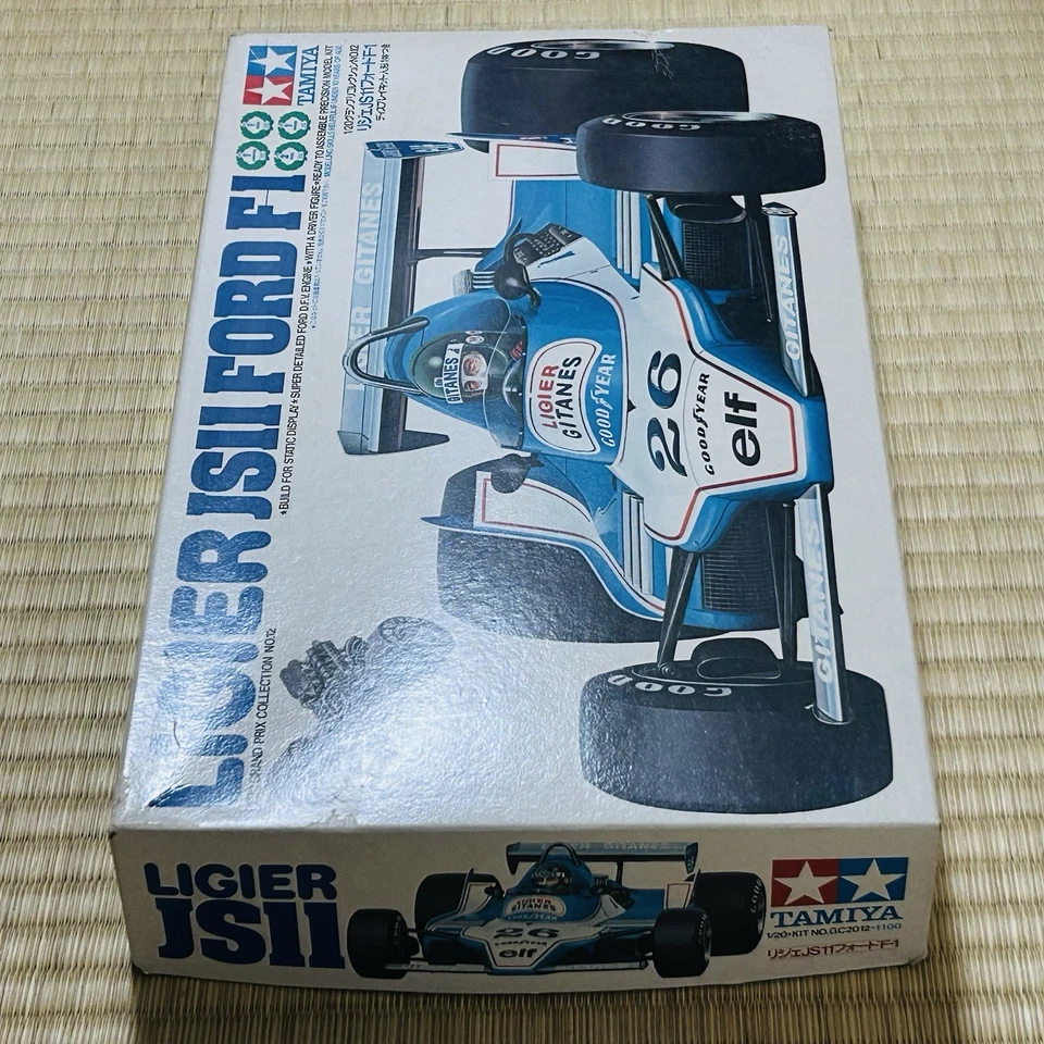 Tamiya 1/20 LIGIER JS11 FORD F-1 Model Kit Grand Prix Collection No.12 Formula 1 - Image 3 of 4