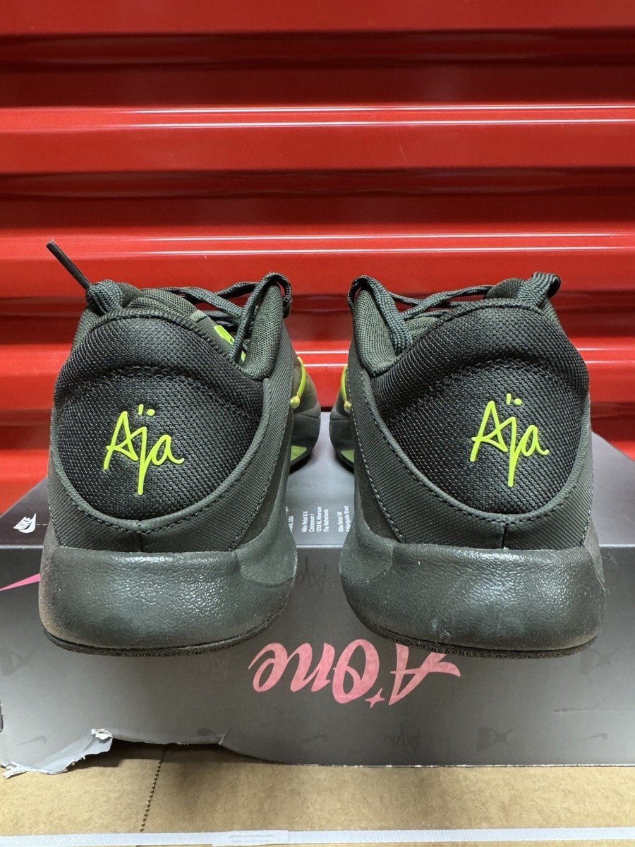 Women's Size 8.5 - Nike A'One Sequoia Black Green Volt FZ8605-301