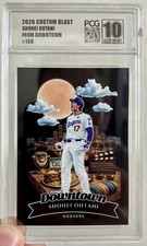 Custom Blast 2026 From Downtown Shohei Ohtani #10B Insert PCG 10 LA Dodgers