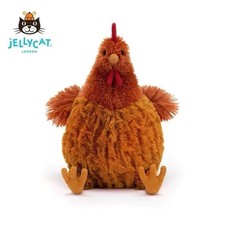 Jellycat Cecile Chicken Librarian 21cm Plush Doll Christmas Gift Tags + Dust Bag