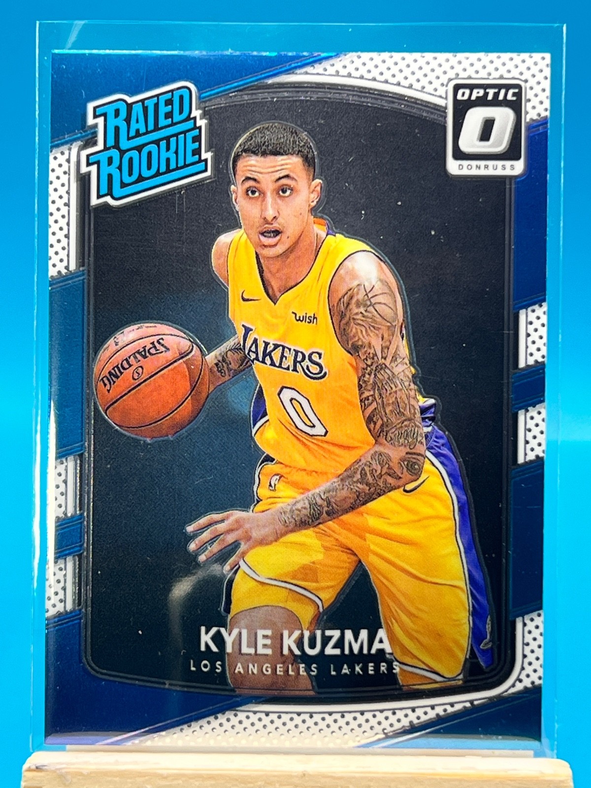 Kyle Kuzma 2017-18 Donruss Optic #174 Rated Rookie