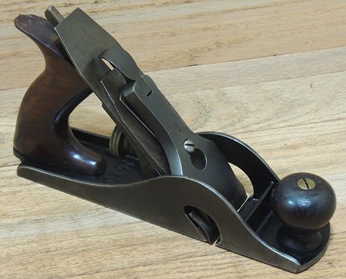 EARLIER STANLEY No 10 ½ CARRIAGE MAKER'S RABBET PLANE w/B CASTING-ANTIQUE TOOL