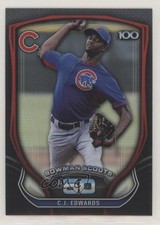 2015 Bowman Bowman Scouts' Top 100 Carl Edwards Jr CJ Edwards #BTP-50 0o6v