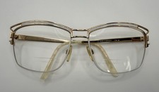 Vintage CAZAL Mod 9049 Gold Eyeglasses Frame Only Made in Germany 80s 90s