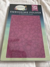 Echo Park A2 Embossing Folder Mermaid Dreams - Bubbles NWT