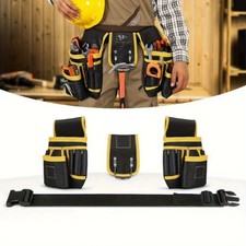 Detachable Waist Pouch Adjustable Work Belt Tool Bag Craftsmen Tool Belt