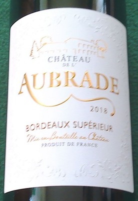 Chateau Aubrade Bordeaux 2018 14% vol. 750 ml