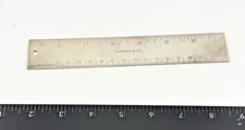 Tiffany & Co Sterling Silver Bookmark Desk Ruler 7 Inch