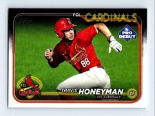 #PD-77 2024 Topps Pro Debut { Travis Honeyman Cardinals