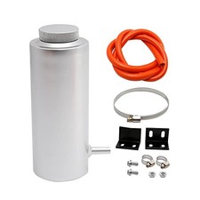 Universal Car Radiator Coolant Overflow Tank 800ml Overflow Bottle Oil Sliver
