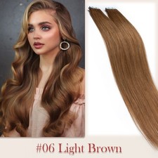 CLEARANCE 100% Real Remy Human Hair Extensions Tape In Skin Weft 40PCS Balayage