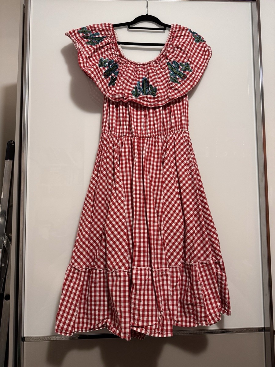 fitted lace wedding dress Daze Dress Red Gingham | Occasion Dress in Sizes XXS–6X