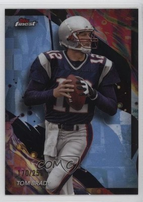 2024 Topps Finest Uncommon Sky Blue Refractor 170/250 Tom Brady #135 l2s