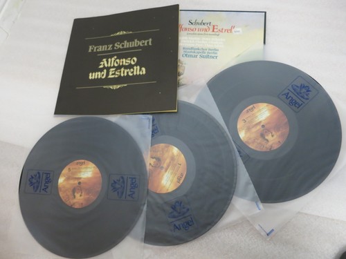 Franz Schubert ALFONSO UND ESTRELLA (Complete Opera-First Recording) SCLX-3878 - Picture 2 of 4