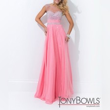 Pink Tony Bowls Le Gala by Mon Cheri Gown Size 2