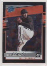2020 Panini Donruss Optic Rated Rookies Black Stars Prizm /125 Rico Garcia 0c6