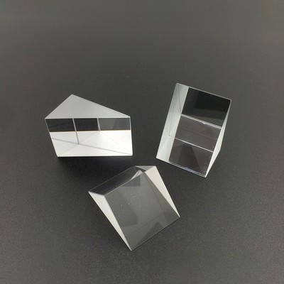 Right Angle Prism Al Coated 10mm Optical Glass H-K9 Optics Light Science Triangl