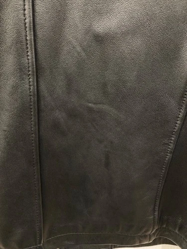 URBAN RESEARCH ITEMS Leather Sheepskin Jacket Men's Size 38 Black image 8