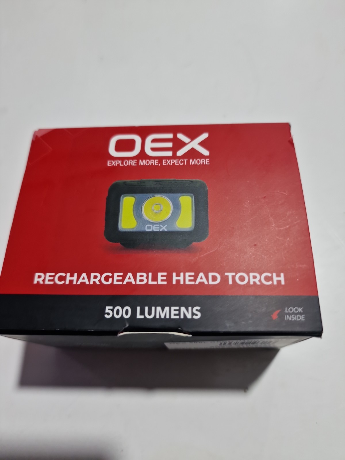 OEX 500L Rechargeable Head Torch