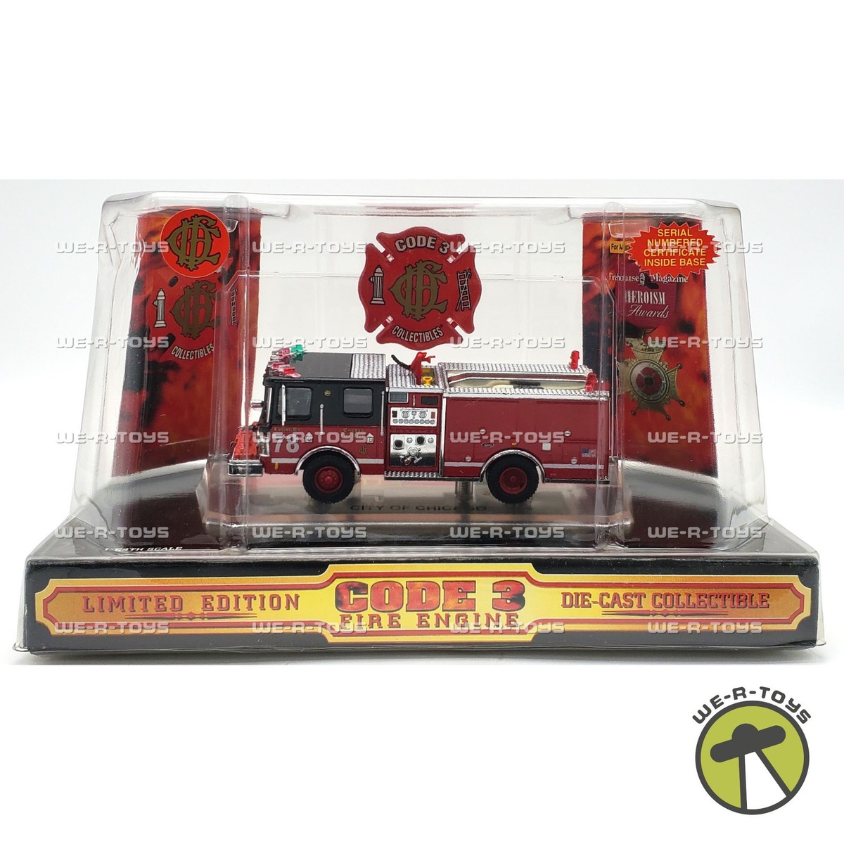 Code 3 Collectibles Chicago Fire Department Fire Engine Ltd