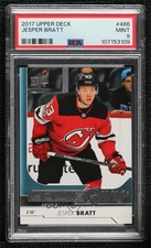 2017-18 Upper Deck Young Guns Jesper Bratt #466 PSA 9 MINT 0i5
